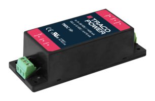 TRACO POWER TMDC 10-7218H Isolated Chassis Mount DC/DC Converter, ITE, Module, 2:1, 10 W, 1 Output, 48 V