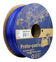 PROTOPASTA HTP32810-BLU 3D Printer Filament, 2.85mm Dia, Blue, HTPLA, 195 to 225 °C