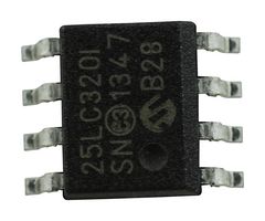 MICROCHIP 25LC320-I/SN EEPROM, 32 Kbit, 4K x 8bit, SPI, 2 MHz, SOIC, 8 Pins
