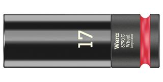 WERA 8790 C WHEEL IMPAKTOR 17,0 SOCKET, 17MM, HEX, 1/2" DRIVE