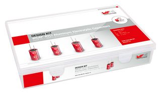 WURTH ELEKTRONIK 860081 Capacitor Kit, 33µF to 2700µF, WCAP-ATLI Series Aluminium Electrolytic Capacitors