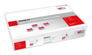 WURTH ELEKTRONIK 870235 Capacitor Kit, 100µF to 2000µF, WCAP-PT5H Series Aluminium Polymer THT Capacitors