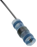 RAYCHEM - TE CONNECTIVITY B-053-70 Solder Sleeve, Terminator, 13.3 mm, Blue (Transparent), PVDF (Polyvinylidene Fluoride), 29.7 mm