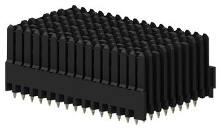 TE CONNECTIVITY 1410964-1 Connector, MULTIGIG RT, 144 Contacts, 1.8 mm, Receptacle, Press Fit, 9 Rows