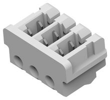 TE CONNECTIVITY - AMP 2-179694-3 IDC Connector, Hybrid, IDC Receptacle, Female, 2 mm, 1 Row, 3 Contacts, Cable Mount