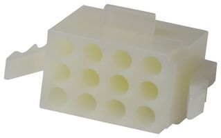 TE CONNECTIVITY - AMP 1-480275-0 Connector Housing, Commercial MATE-N-LOK, Plug, 12 Ways, 5.13 mm