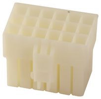 TE CONNECTIVITY - AMP 176280-1 Connector Housing, Universal Power, Plug, 18 Ways, 3.96 mm