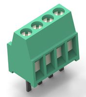 TE CONNECTIVITY - BUCHANAN 1-282834-0 Wire-To-Board Terminal Block, 2.54 mm, 10 Ways, 30 AWG, 16 AWG, 1.4 mm², Screw