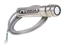 OMEGA OS137A-1-MA Infrared Temperature Sensor/Transmitter, 4mA to 20mA, 0 to 100 °C, 150ms, 24 VDC, 1"-20 UNF