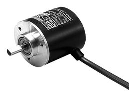 OMRON INDUSTRIAL AUTOMATION E6B2-CWZ5B 100P/R 0.5M Rotary Encoder, Optical, 12 to 24 VDC, 100 PPR, 6000 rpm, PNP Open Collector, 6 mm Shaft, 500 mm