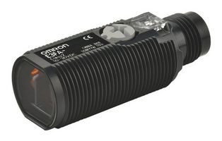 OMRON INDUSTRIAL AUTOMATION E3FA-DN25 Photoelectric Sensor, 300 mm, NPN Open Collector, 100 mA Output, 10 VDC to 30 VDC