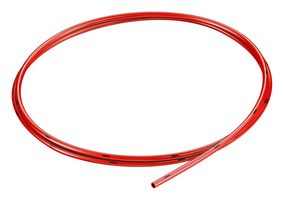 FESTO PUN-H-3X0,5-RT Pneumatic Tubing, 3 mm, 2.1 mm, PU (Polyurethane), Red, 10 bar, 50 m
