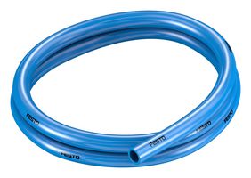 FESTO PUN-H-14X2-BL Pneumatic Tubing, 14 mm, 9.8 mm, PU (Polyurethane), Blue, 10 bar, 50 m