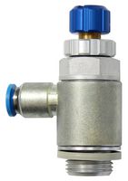 FESTO GRLA-3/8-QS-6-RS-D 1-WAY FLOW CTRL VALVE, QS-6-G3/8, 10BAR