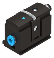 FESTO SDE5-V1-O-Q4E-P-M8 Pressure Switch, Relative, Push-In Connector, -1 bar, 0 bar, 1NO, 30 V