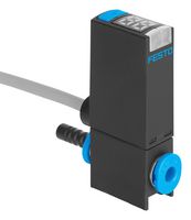 FESTO SPAE-V1R-Q3-PNLK-2.5K Pressure Switch, Relative, Push-In Connector, -1 bar, 0 bar, 1NO / 1NC, 30 VDC