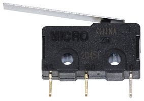 HONEYWELL ZM10D20D01 Microswitch, Subminiature, Long Straight Lever, SPDT, PC Pin, 100 mA, 30 V