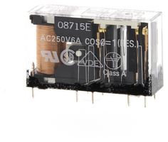 OMRON INDUSTRIAL AUTOMATION G7SA-3A3B DC24 Safety Relay, 24 VDC, 3PST-NO, 3PST-NC, G7SA Series, Through Hole, 6 A, PC Pin