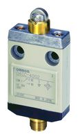 OMRON INDUSTRIAL AUTOMATION D4CC-4002 Limit Switch, Top Roller Plunger, SPDT, 11.77 N, D4C Series