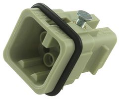 HARTING 0936 008 3001 Heavy Duty Connector, Insert, Han Series, Insert, 8 Contacts, 3A, Plug, Crimp Pin