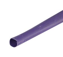 MULTICOMP PRO MCP00115 Heat Shrink Tubing, 2:1, 0.1 ", 2.5 mm, Purple, 3.9 ft, 1.2 m