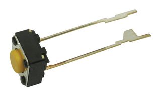 ARATAS (FORMERLY OMRON COMPONENTS) B3F-6002 Tactile Switch, SPST-NO, B3D Series, Top Actuated, Through Hole, Round Button, 150 gf