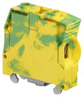 TE CONNECTIVITY - ENTRELEC 1SNK516151R0000 DIN Rail Mount Terminal Block, 2 Ways, 18 AWG, 0 AWG, 50 mm², Screw