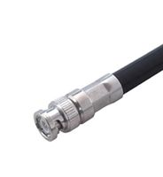 HUBER+SUHNER 11_BNC-50-7-7/133_NE RF / Coaxial Connector, BNC Coaxial, Straight Plug, Crimp, 50 ohm