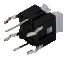 C&K COMPONENTS ILS TA250 50 Tactile Switch, ILS Series, Top Actuated, Through Hole, 250 gf, 0.1 A at 30 VDC
