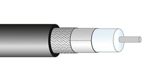 HUBER+SUHNER SPUMA_500-FR-01 Coaxial Cable, SPUMA 500-FR-01, 12.78mm, 50ohm, 100m
