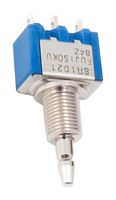 NIDEC COMPONENTS 8R1021-N-Z Pushbutton Switch, 8R-N Series, 6.5 mm, SPDT, On-(On), Plunger for Cap