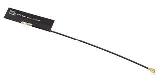 MOLEX 204281-1100 Antenna, BLE/BT, Thread, WiFi, Wireless Hart, Zigbee, 5.15 GHz - 5.85 GHz, 3.3 dBi, Linear, Adhesive