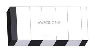 ABRACON AWSCR-4.00CRLB-C15-T3 Resonator, AWSCR-CRLB Series, 4 MHz, ± 0.5%, ± 0.4%, 40 ohm