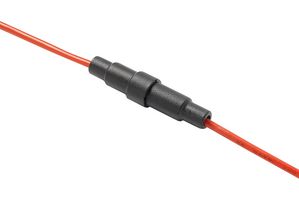LITTELFUSE 01500274LXN Fuseholder, Cartridge In Line, 1 Fuse, 5 A, 350 VAC, 350 VDC, 5mm x 20mm, 2AG, Wire Leaded