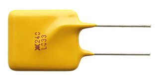 LITTELFUSE F27075-000 Resettable Fuse, PPTC, PolySwitch Series, 240 V, 250 mA, 560 mA, 18.5 s, Rectangular