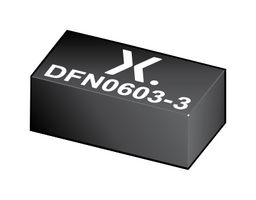 NEXPERIA PESD5V0C2BDFZ ESD Protection Device, 5.4 V, DFN0603, 3 Pins, 5 V