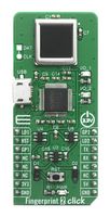 MIKROELEKTRONIKA MIKROE-4119 Click Board, Fingerprint 2 Click, Fingerprint, A-172-MRQ-K05A13001, mikroBUS, 3.3 V/5 V