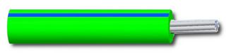 MULTICOMP PRO MP005389 Wire, PVC, Blue, Green, 20 AWG, 16 x 0.2mm, 328 ft