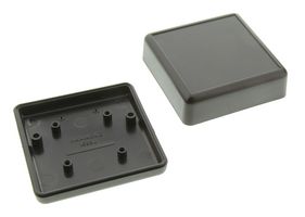 HAMMOND 1593JBK Plastic Enclosure, Recessed Top, Handheld, ABS, 27.5 mm, 66.25 mm, 66.25 mm