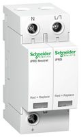 SCHNEIDER ELECTRIC A9L08500 Surge Protector, Surge Arrester, 1 Pole, Type 2, 8 kA, 350 VAC, DIN Rail