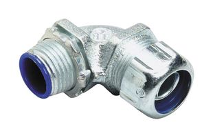 ABB 7TAD012170R0014 Conduit Connector, 90 Degree, Liquidtight, 1-1/2", Malleable Iron, Insulated
