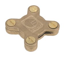 ABB 7TCA083610R0013 Tape Clamp, Square, Aluminium, 25 mm x 3 mm