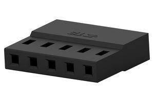 TE CONNECTIVITY 2MM-RC-S05-BX. Connector Housing, AMPMODU, Receptacle, 5 Ways, 2 mm