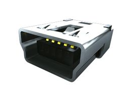 SAMTEC MUSB-05-F-B-SM-A-K-TR USB Connector, Mini USB Type B, USB 2.0, Receptacle, 5 Ways, Surface Mount, Right Angle