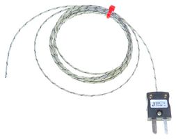 LABFACILITY XF-1515-FAR Thermocouple, Glassfibre Exposed Junction, IEC, J, -60 °C, 350 °C, 32.8 ft, 10 m