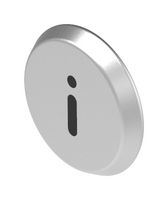 EAO 56-6.00007 Lens, Round, Black, 56 Universal Series, Aluminium/Plastic, Laser-Engraved