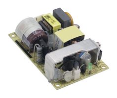 MEAN WELL EPS-25-15 AC/DC Open Frame Power Supply (PSU), ITE, 1 Output, 25.5 W, 85V AC to 264V AC, Adjustable, Fixed