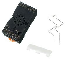 MULTICOMP PRO MP005292 Relay Socket, DIN Rail, Screw, 11 Pins, 12 A, 300 V