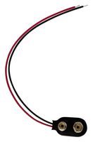 MULTICOMP PRO MP006237 Battery Contact, PP3, Copper, 6" Wire Lead
