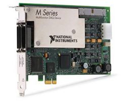 NI / EMERSON. 779513-01 Multifunction I/O Device, PCIe-6259, 1.25 MSPS, 16 bit, 32 Input, 4 Output, 48 I/O, DAQ Device